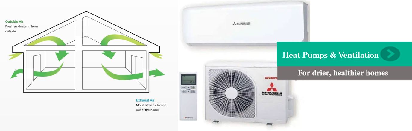 Heat pumps and ventilation